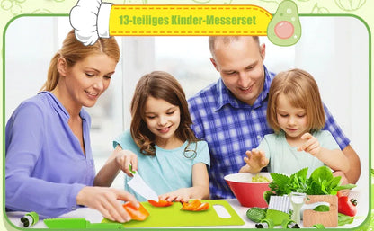 Montessori Küchenwerkzeug-Set – 13-teilig für Kinder bei Zodobi