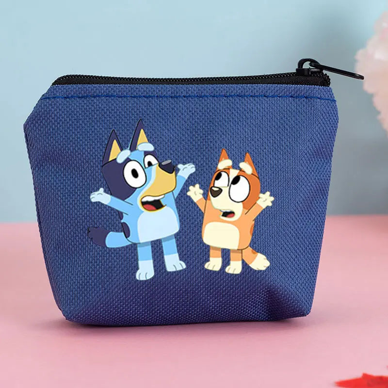 Bluey und Bingo Münztasche – Aufbewahrung für Schlüssel und Karten bei Zodobi