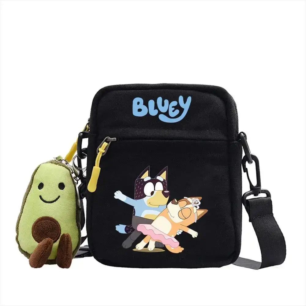 Bingo und Bluey Umhängetasche – Cartoon-Tasche bei Zodobi