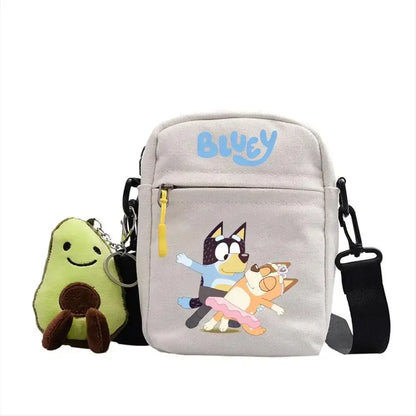 Bingo und Bluey Umhängetasche – Cartoon-Tasche bei Zodobi