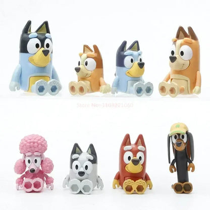 Bluey und Bingo Modellfiguren Set – 12 Stück bei Zodobi