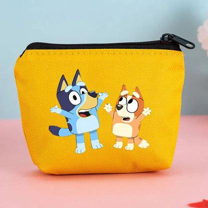 Bluey und Bingo Münztasche – Aufbewahrung für Schlüssel und Karten bei Zodobi