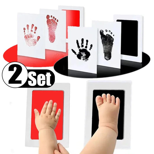 Hand- und Fussabdruck Set für Babys und Haustiere – Tintenpads bei Zodobi