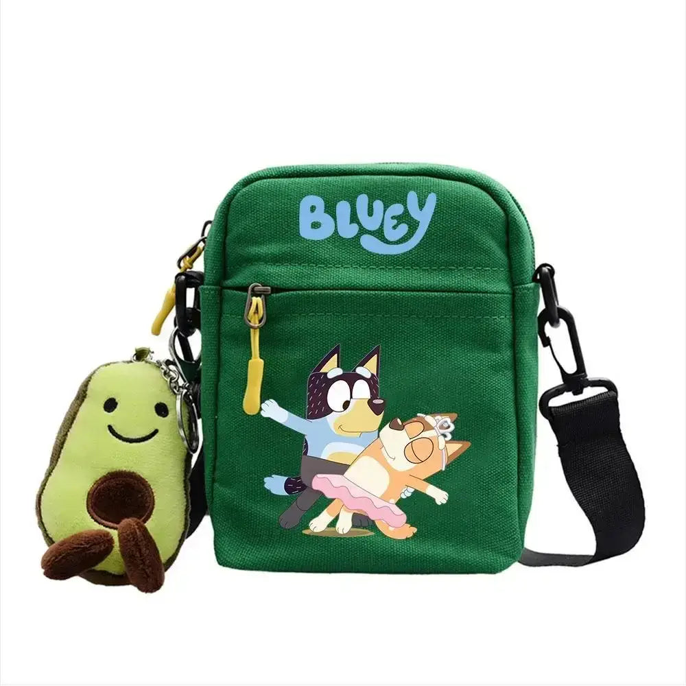 Bingo und Bluey Umhängetasche – Cartoon-Tasche bei Zodobi