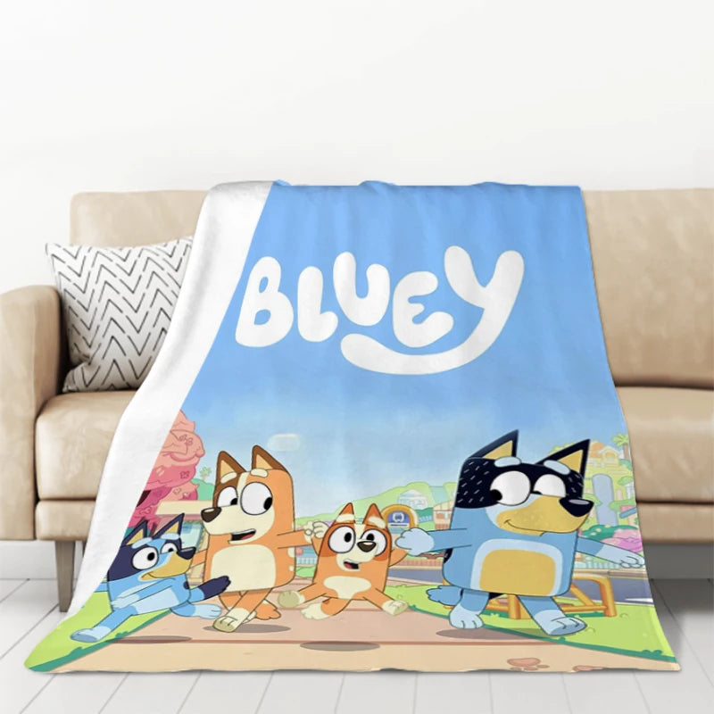 Bluey Cartoon Kuscheldecke auf Zodobi