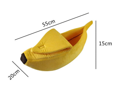 Lustiges Bananen-Katzenbett – zodobi