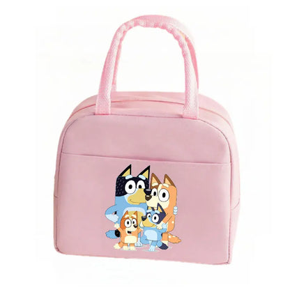 Bluey Bento Tasche – Isolierte Cartoon Tasche bei Zodobi