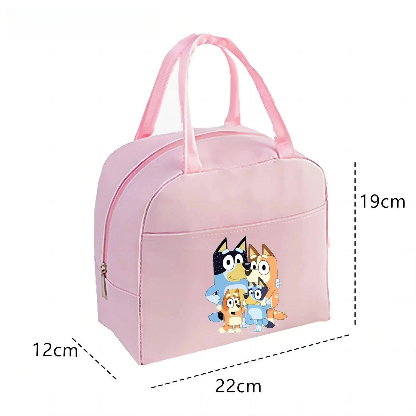 Bluey Bento Tasche – Isolierte Cartoon Tasche bei Zodobi