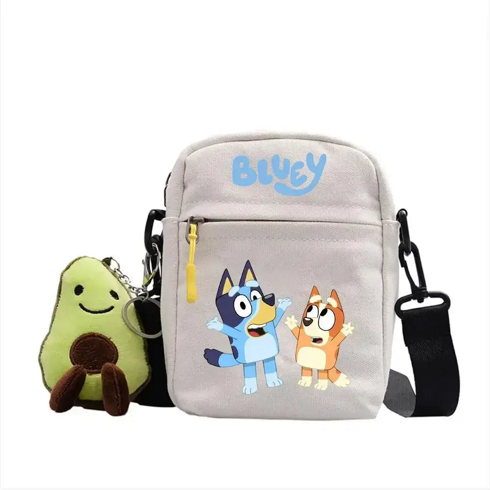 Bingo und Bluey Umhängetasche – Cartoon-Tasche bei Zodobi