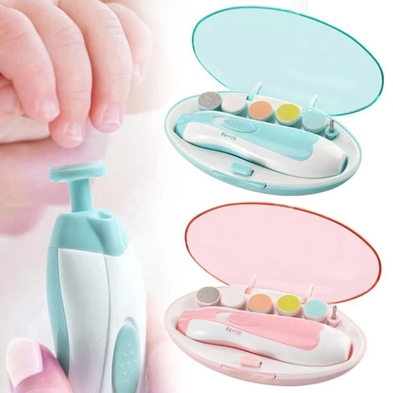 Elektrischer Baby-Nageltrimmer – Sicheres Maniküre-Set bei Zodobi