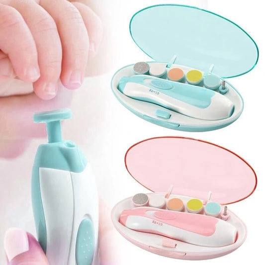 Elektrischer Baby-Nageltrimmer – Sicheres Maniküre-Set bei Zodobi