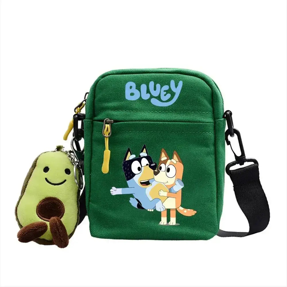 Bingo und Bluey Umhängetasche – Cartoon-Tasche bei Zodobi