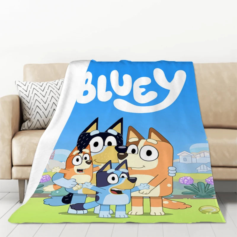 Bluey Cartoon Kuscheldecke auf Zodobi