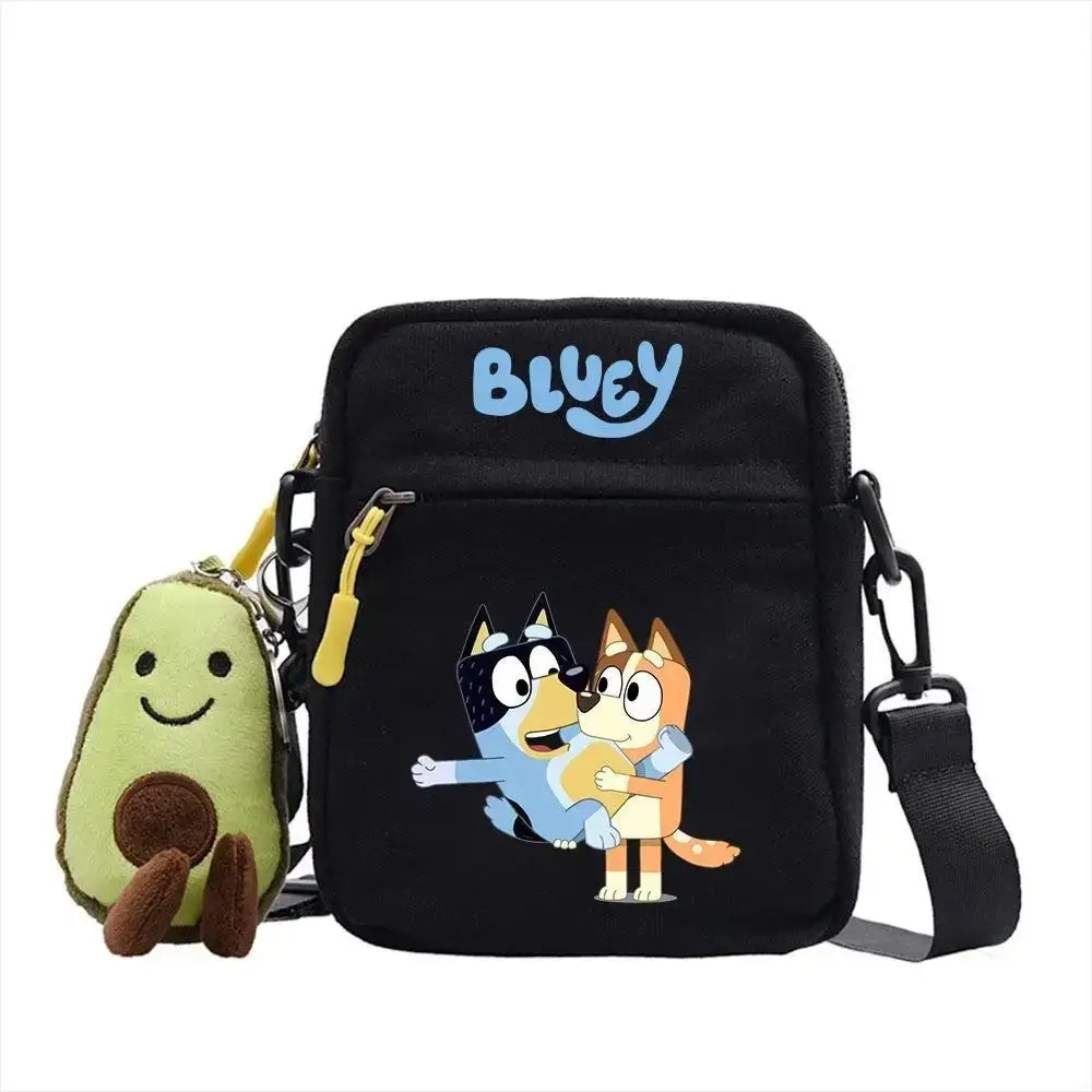 Bingo und Bluey Umhängetasche – Cartoon-Tasche bei Zodobi