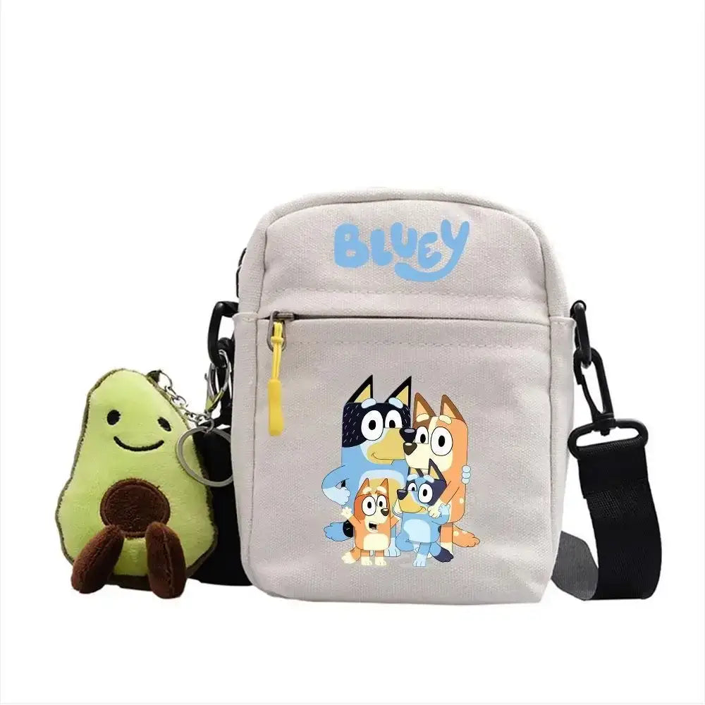 Bingo und Bluey Umhängetasche – Cartoon-Tasche bei Zodobi