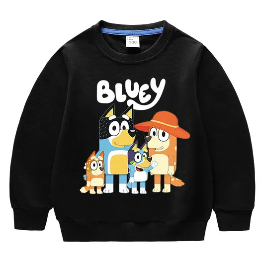 Bluey Kinderpullover aus hautfreundlicher Baumwolle bei Zodobi