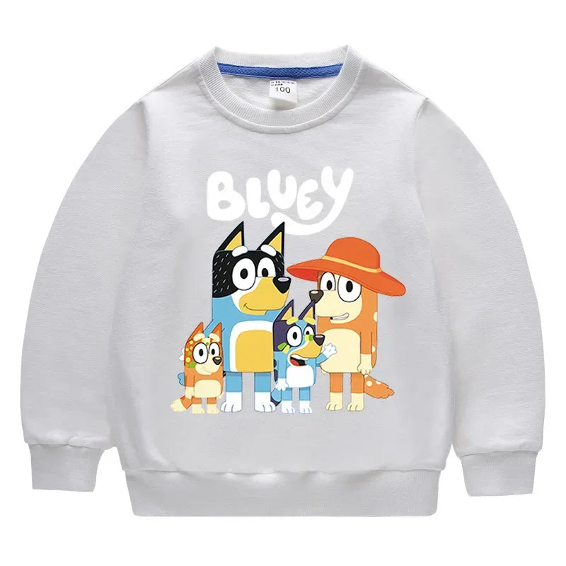 Bluey Kinderpullover aus hautfreundlicher Baumwolle bei Zodobi