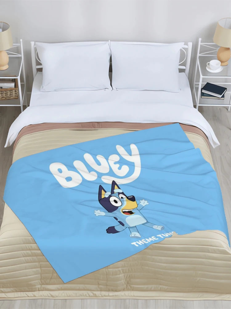 Bluey Cartoon Kuscheldecke auf Zodobi