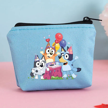 Bluey und Bingo Münztasche – Aufbewahrung für Schlüssel und Karten bei Zodobi